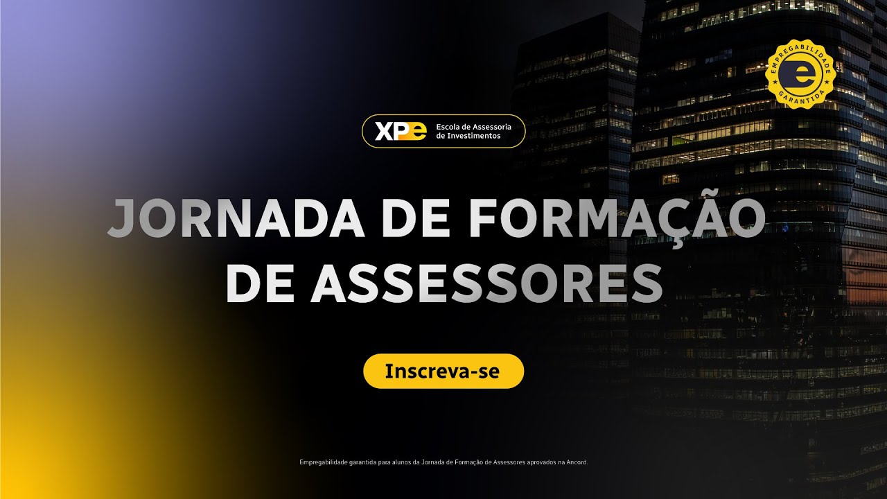 JORNADA DE FORMAÇÃO DE ASSESSORES