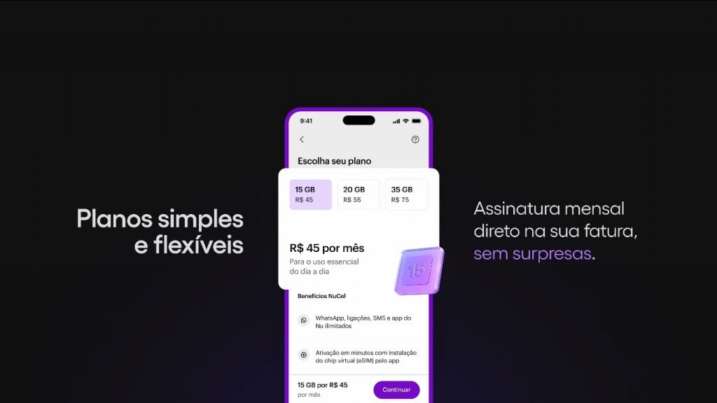 Nubank expande com NuCel, sua nova operadora de celular