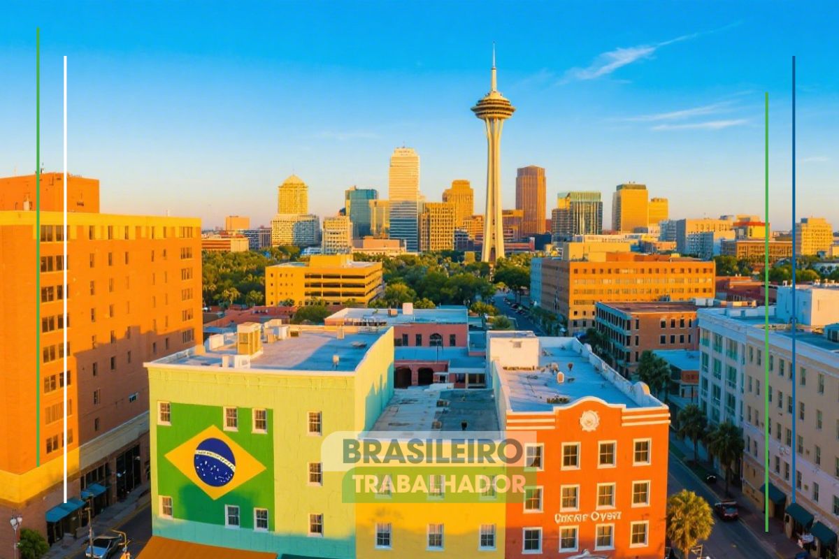 Foto de cima de Olímpia representando a cidade