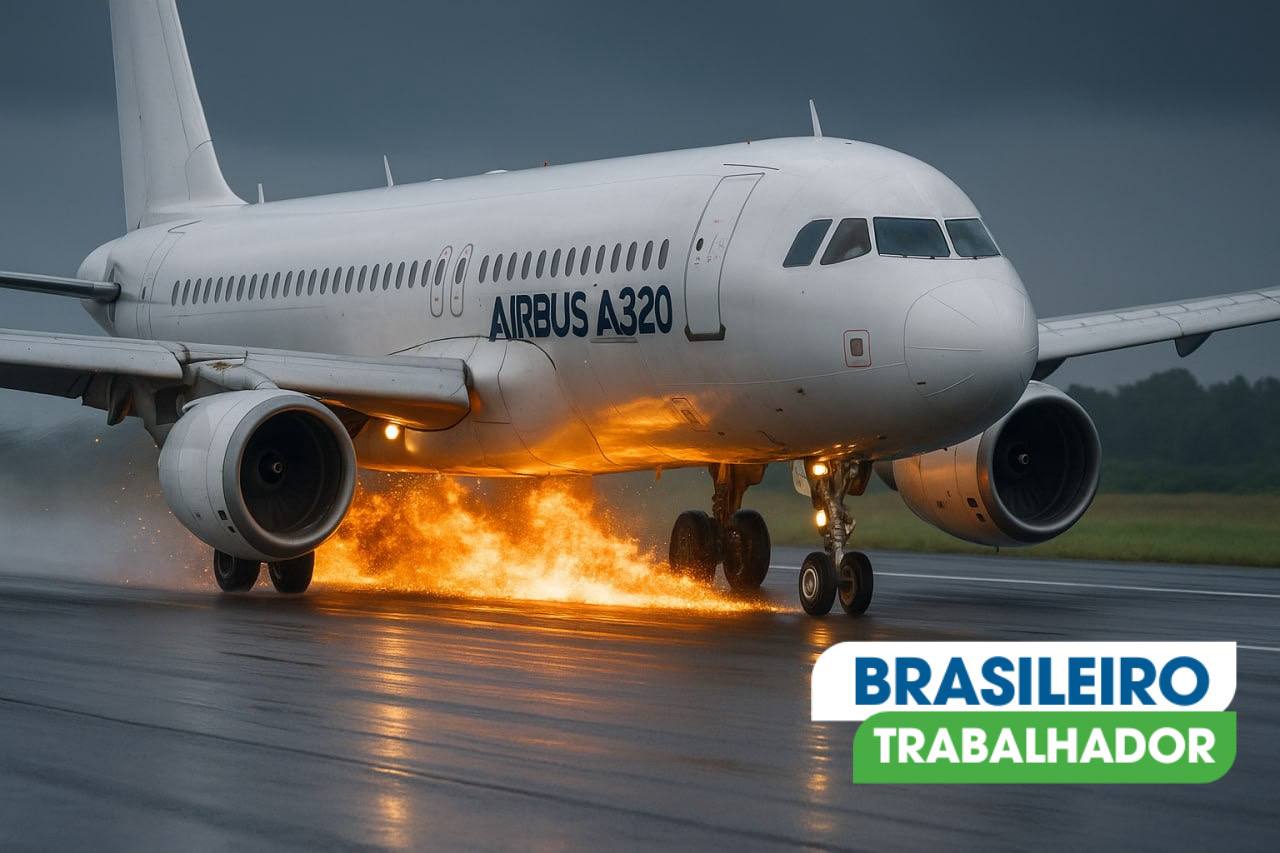 Piloto automático falha e avião com 182 faz pouso de emergência.