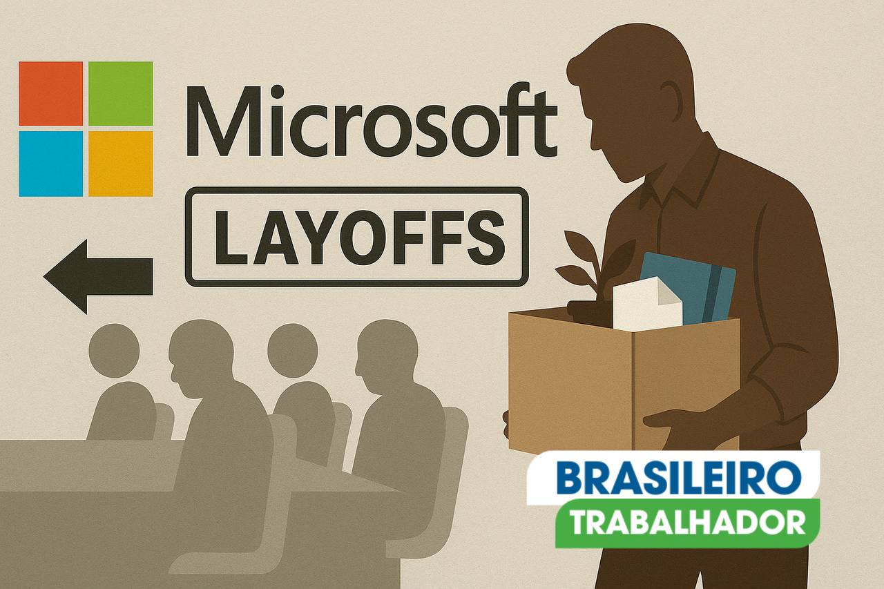 Microsoft surpreende com demissões de 6 mil funcionários.